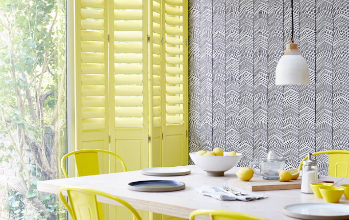 Half Solid Raised shutters